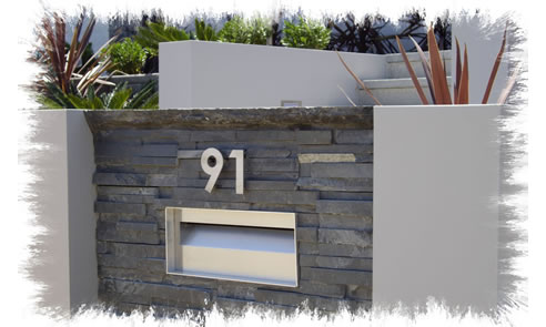 stainless steel letterbox