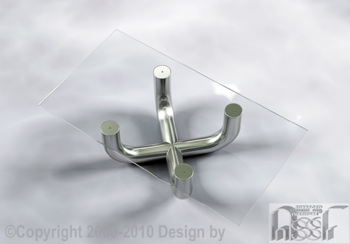 metal table