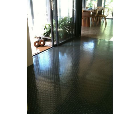 rubber floor