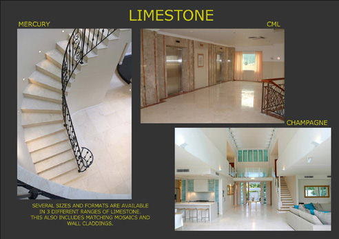 limestone tiles