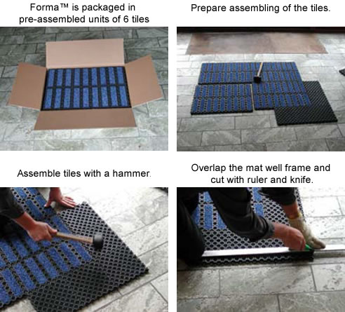 modular matting