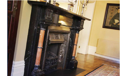 fireplace