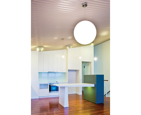 curved roof interior