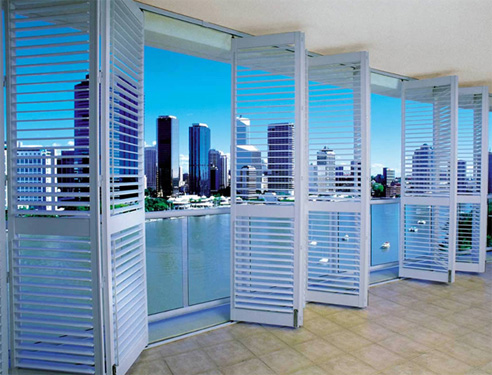 bi-folding shutters