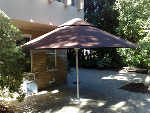 permanent shade umbrella