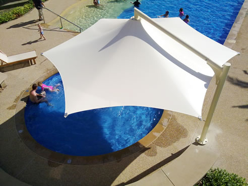 permanent shade umbrella