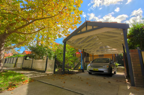 timber carport