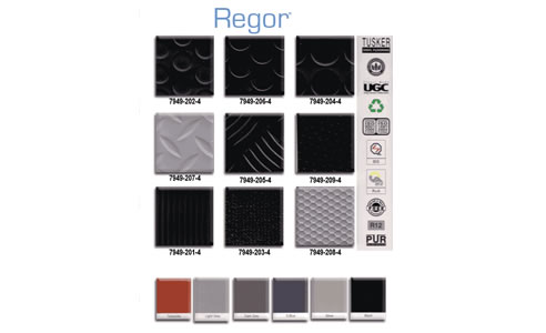 regor safety flooring sample colours and textures