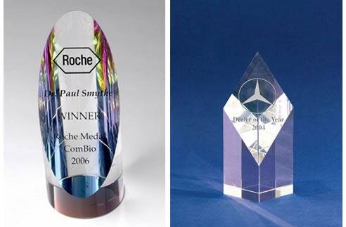 glass and crystal awards