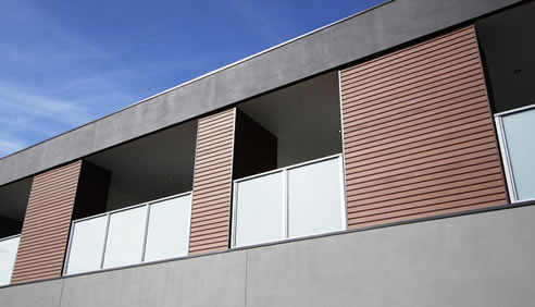 wood plastic composite slats