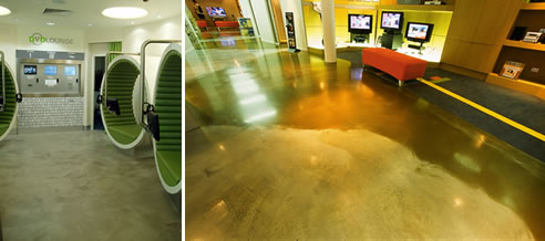 epoxy coated floors