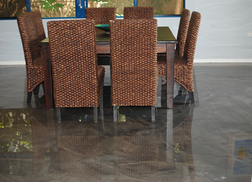 epoxy resin floor