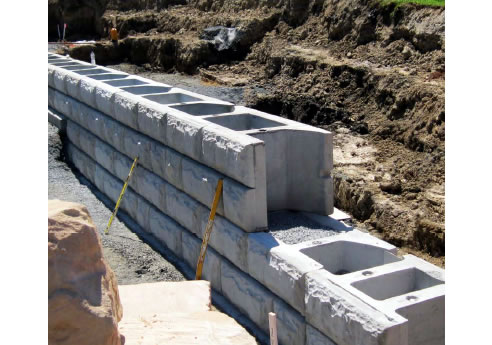 interlocking concrib construction