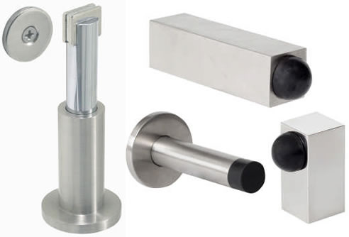 stainless steel door stops