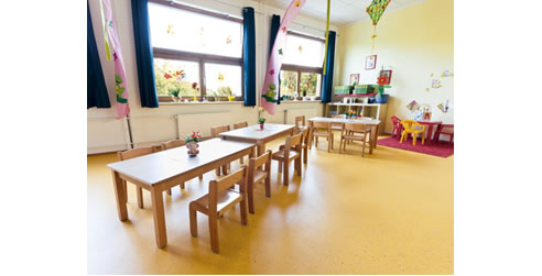 duragrip non-slip sealer on vinyl floor