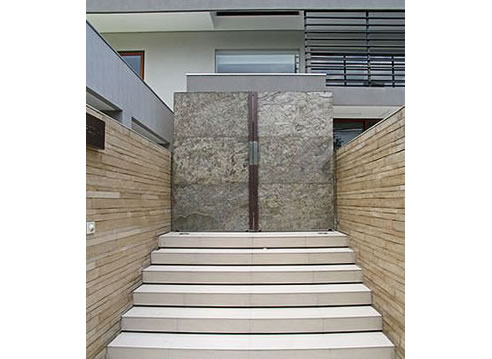 exterior stone veneer doors