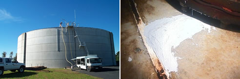 concrete tank repair