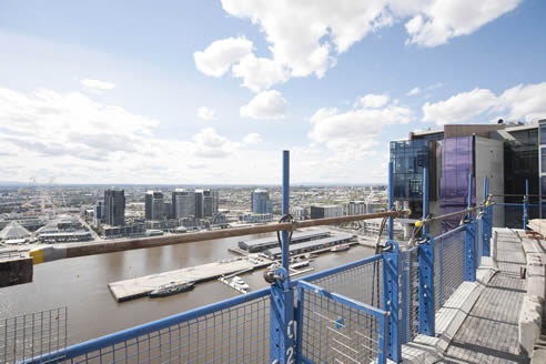 high rise building construction