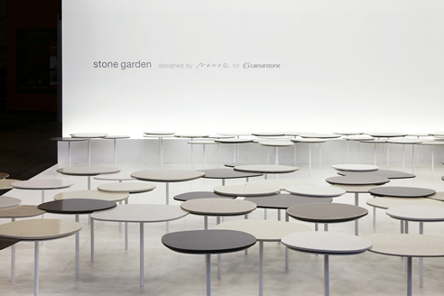 stone garden nendo caesarstone