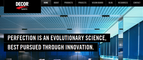 home page website