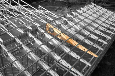 house construction timber