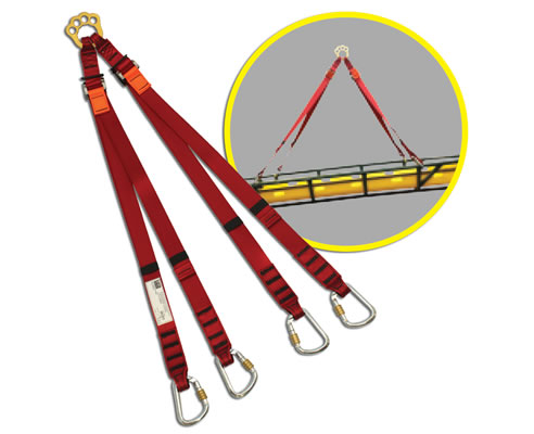 rescue bridle for stretchers