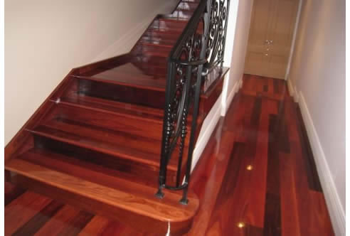 timber staircase