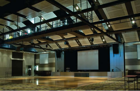 acoustic panels at campbelltown catholic club