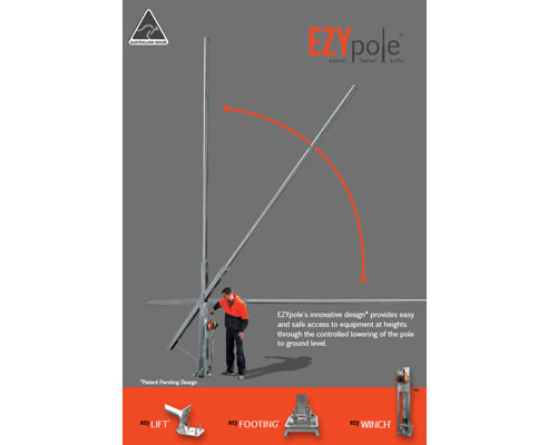 ezypole lowerable light pole