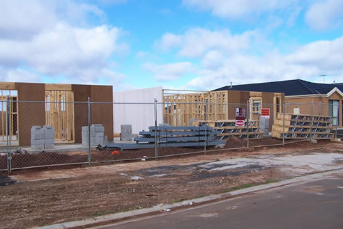 home building site