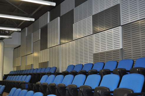 supacolour coated acoustic panels