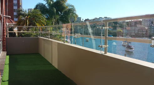 polycarbonate balustrade