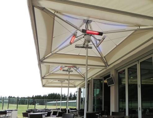 heatray heated umbrellas