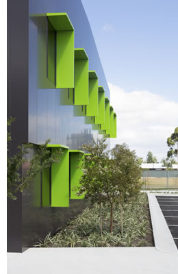 super matt facade elements