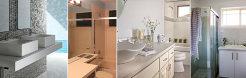 renovated bathrooms