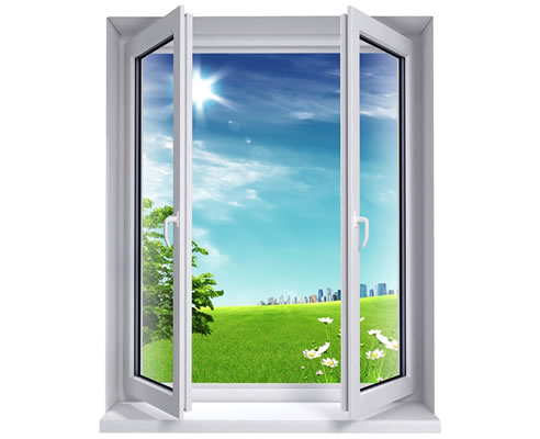 upvc window illustration