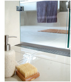 linear bathroom drain