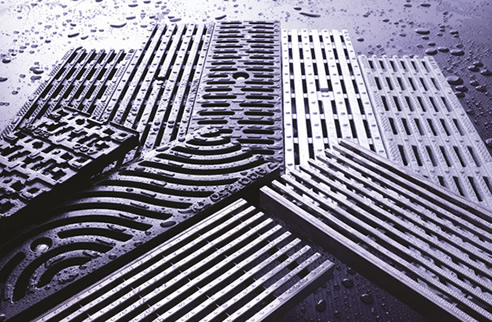 anti-slip grates