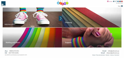 altro website homepage