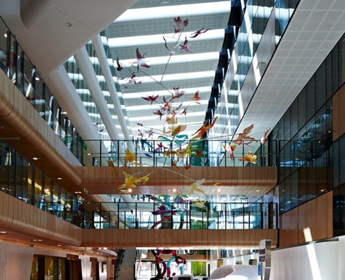 sculpture perforated metal