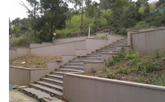 old retaining wall