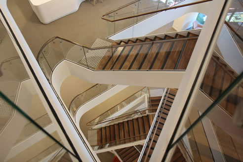 Staircase Jemena Power, 567 Collins St, Melbourne