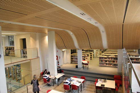 Curved DecorTrend Slotted Acoustic Panels