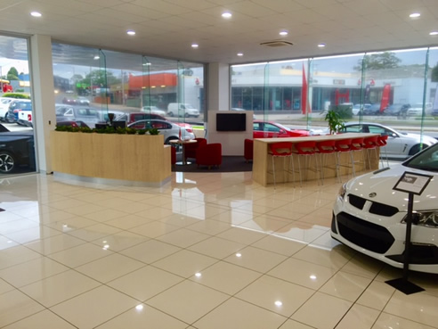Car Dealership Joinery