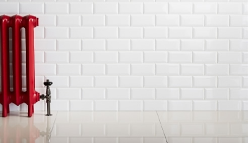 White Subway Indoor Ceramic Tiles