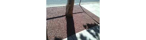 tree surround resin bound stone