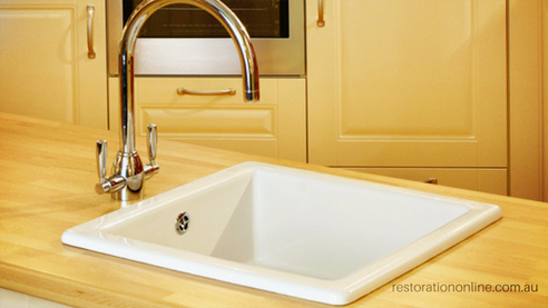Shaws Classic Inset Square Sink from Restoration Online