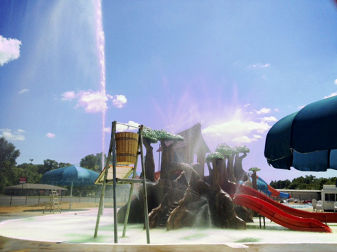 Splash Kingdom, kids' area with Waterco filters