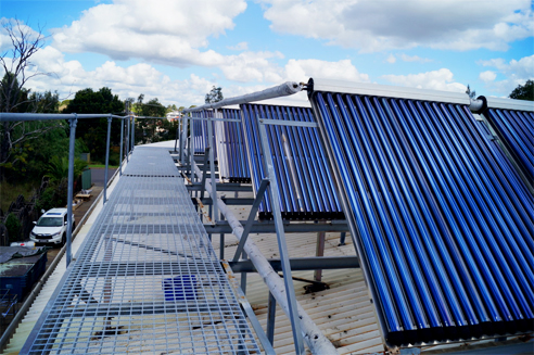 solar panels at astor metal finishes