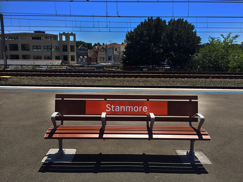 Train Signage Stanmore